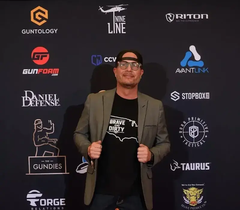 Jon Wantz on the Gundies red carpet