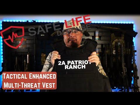 Safelife Defense Tactical Enhanced Multi-Threat Vest w/ 221B Tactical
