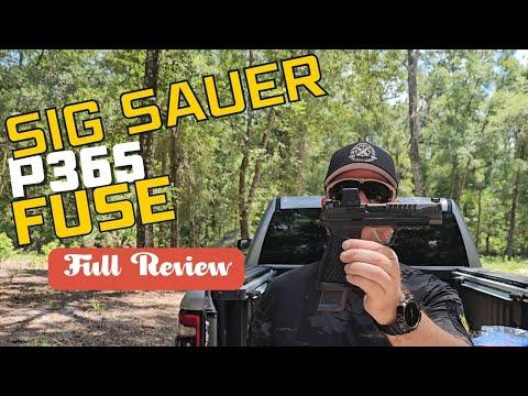 Sig Sauer P365 FUSE Review...Long barrel, skinny waist.