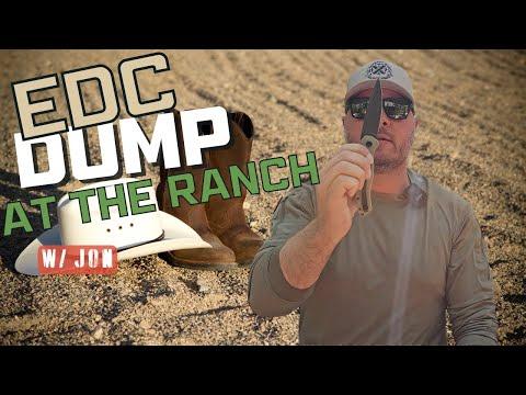 EDC Dump at the Ranch w/ Jon (+ Truck EDC)