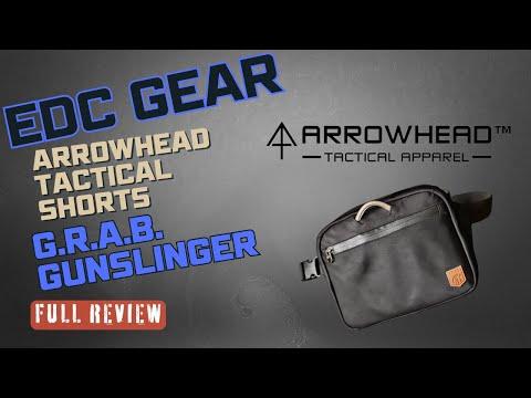 EDC Gear Review - G.R.A.B. Gunslinger and Arrowhead Tactical Carrier Shorts