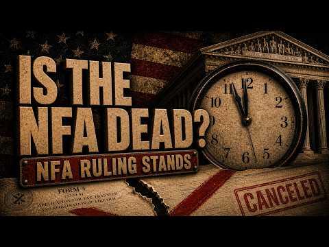 The NFA Registry Died — and the DOJ Did Nothing