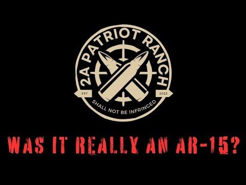Thomas Matthew Crooks ...Was it really an AR-15?