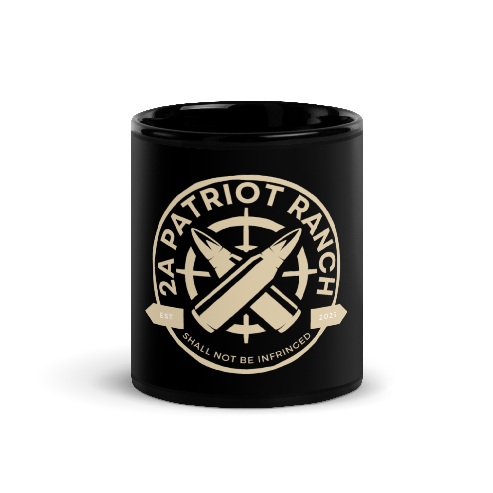 Defend Liberty Black Mug