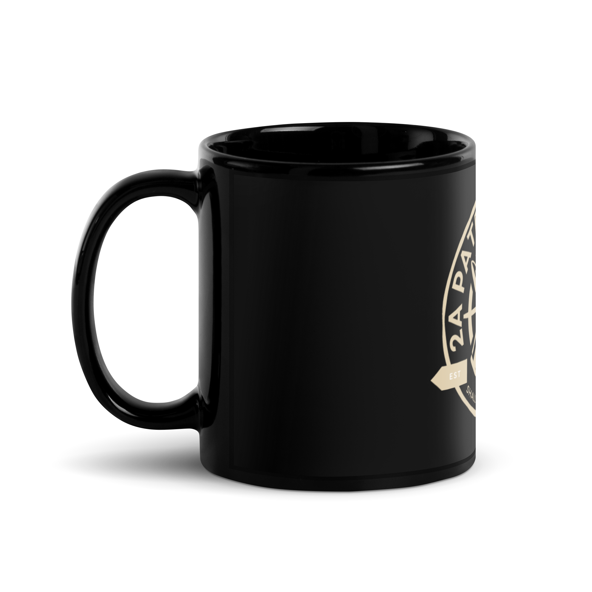 Defend Liberty Black Mug