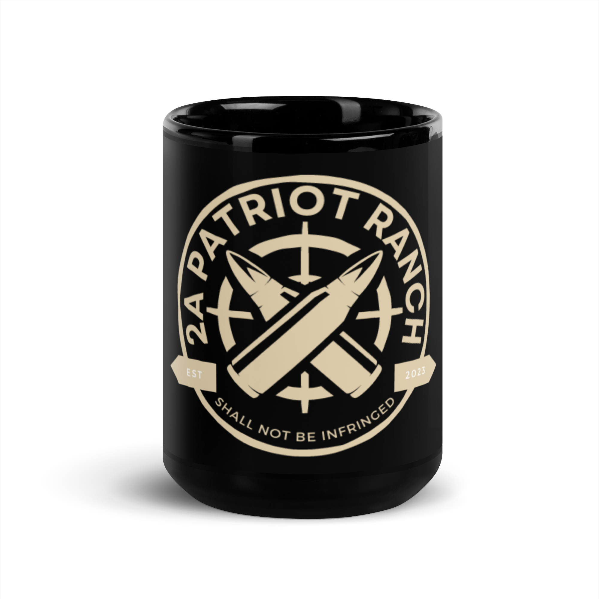 Defend Liberty Black Mug