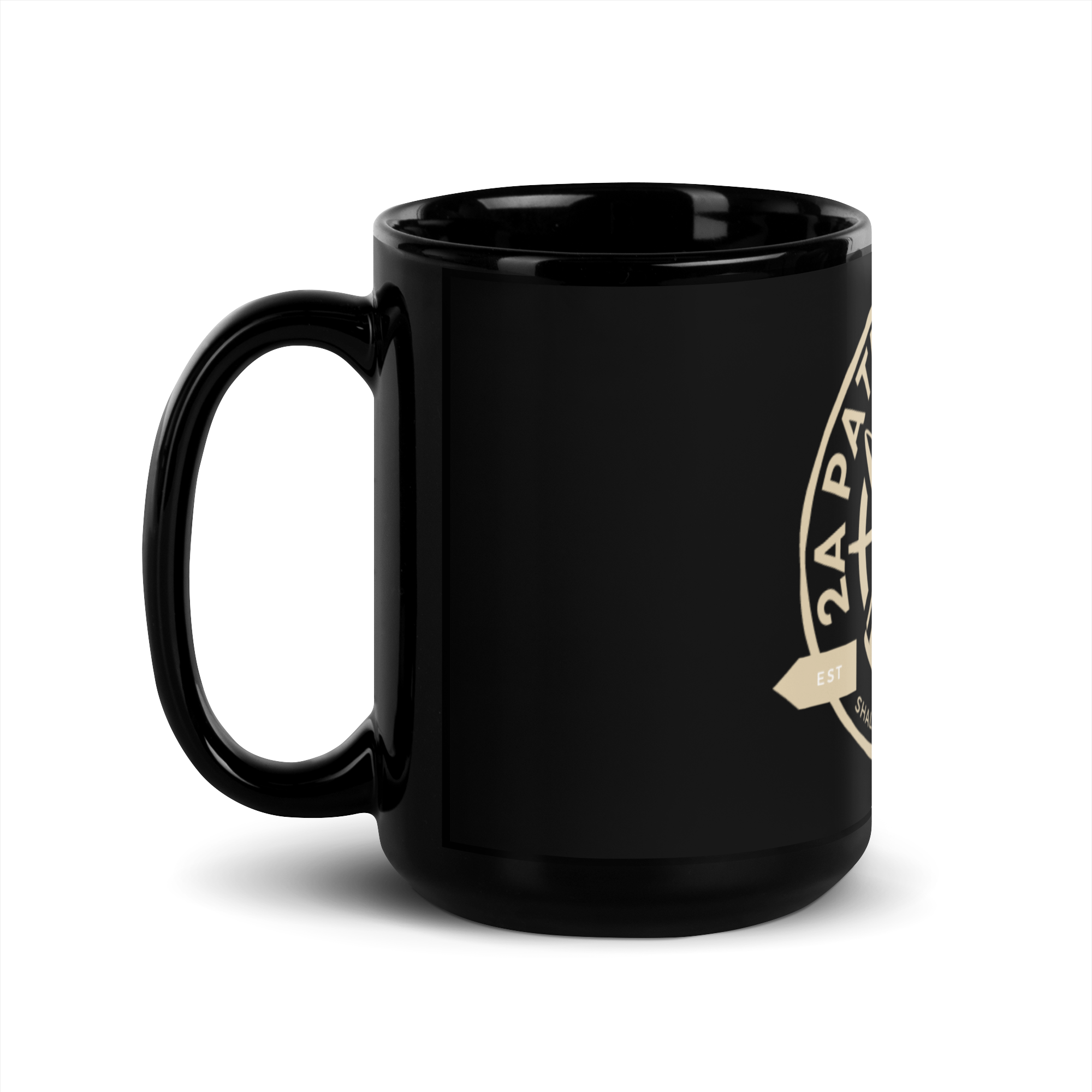 Defend Liberty Black Mug