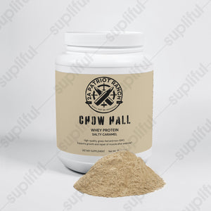 Chow Hall Protein (Salty Caramel Flavor)